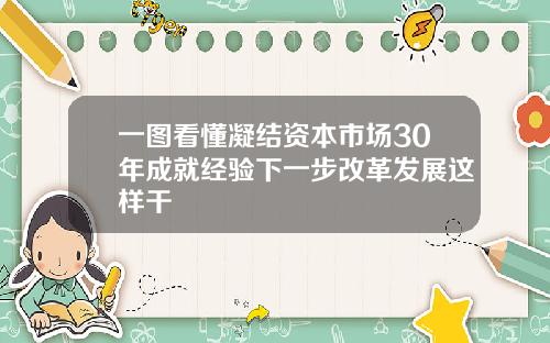 一图看懂凝结资本市场30年成就经验下一步改革发展这样干