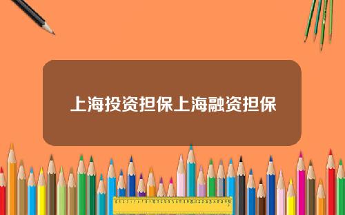 上海投资担保上海融资担保