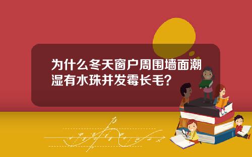 为什么冬天窗户周围墙面潮湿有水珠并发霉长毛？
