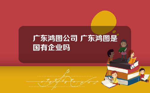 广东鸿图公司 广东鸿图是国有企业吗