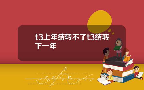t3上年结转不了t3结转下一年