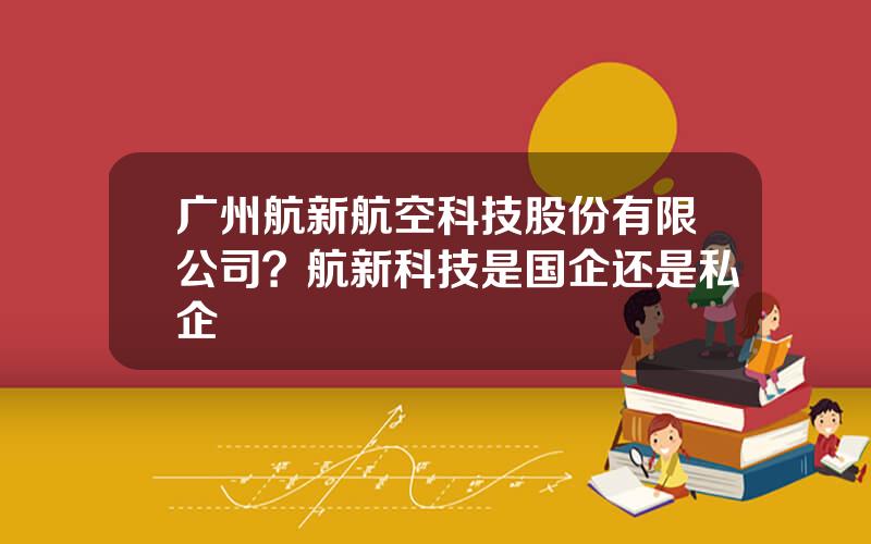 广州航新航空科技股份有限公司？航新科技是国企还是私企