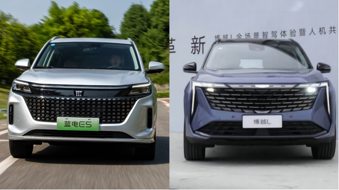 9.98万元就能买插混SUV;蓝电E5就能完爆博越L!